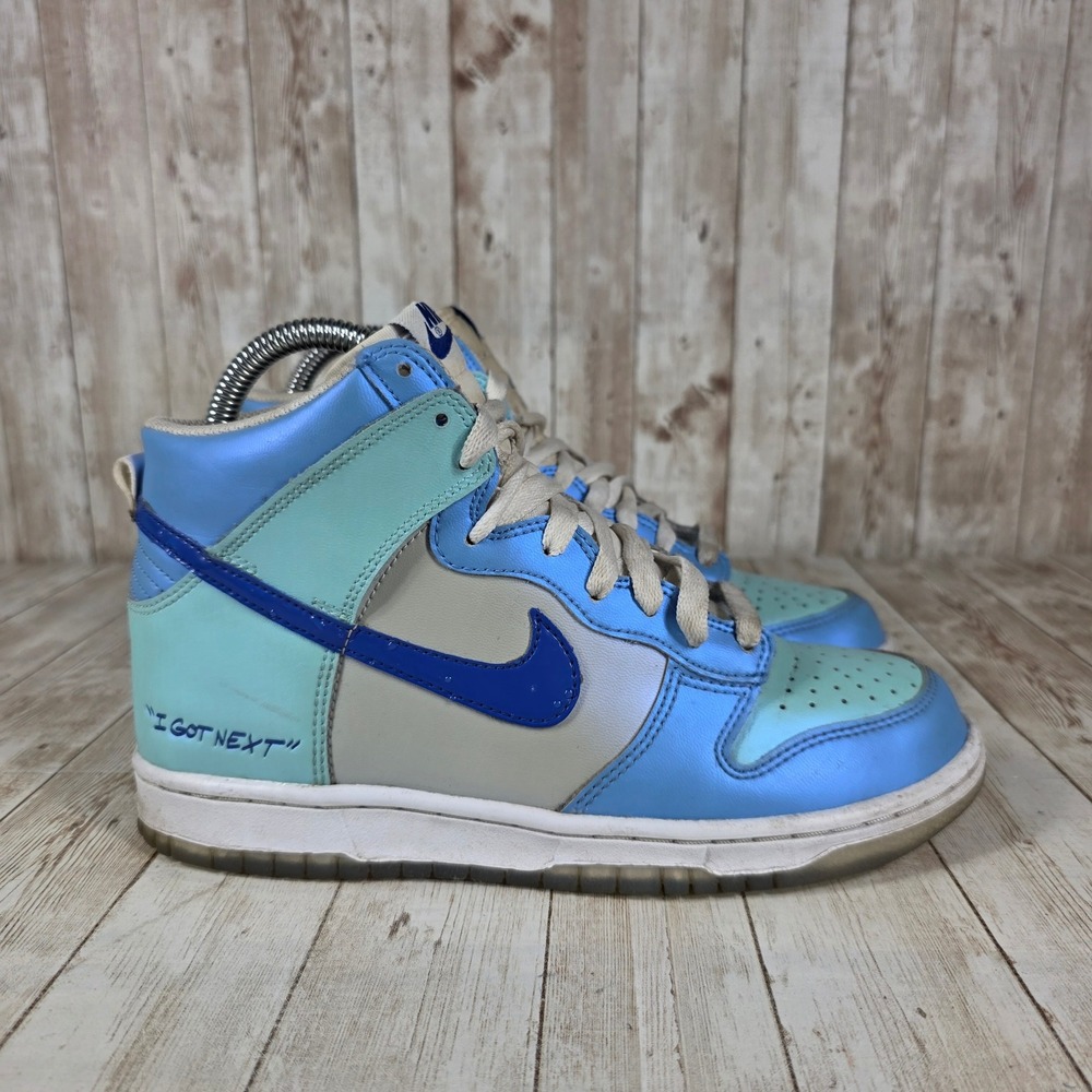 Nike Dunk High Top‎ Sneakers I Got Next Blue Athletic Shoes